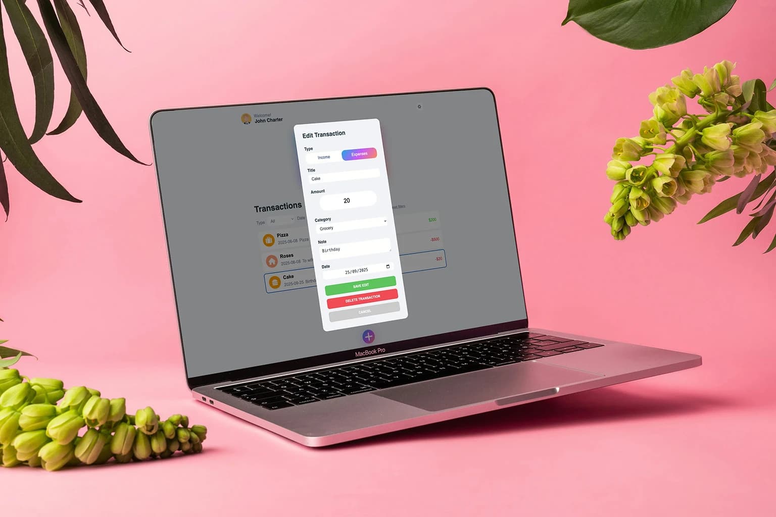 Expense Tracker project screenshot 4 - Expense Tracker Mobile