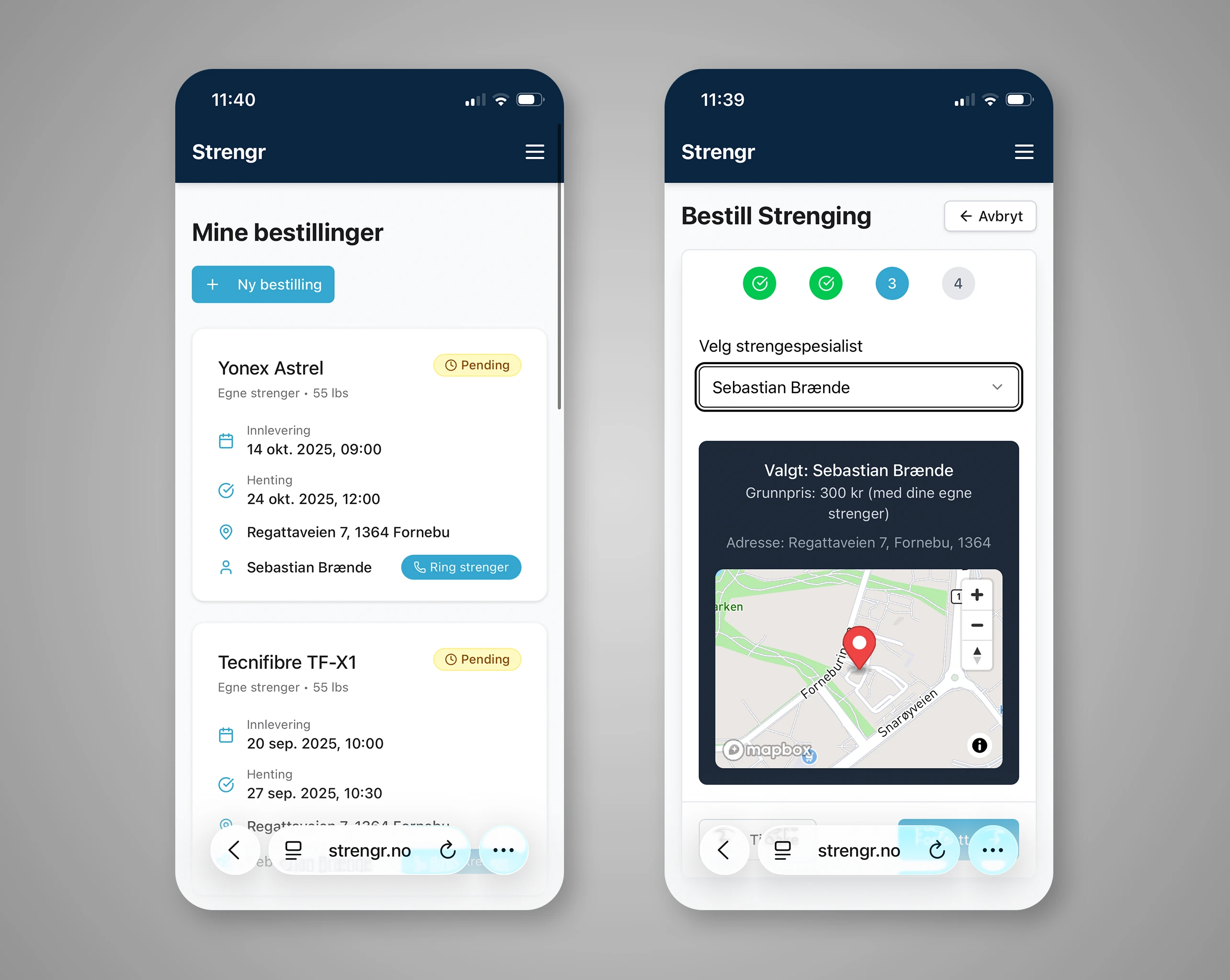 Strengr project screenshot 4 - Strengr mobile Home