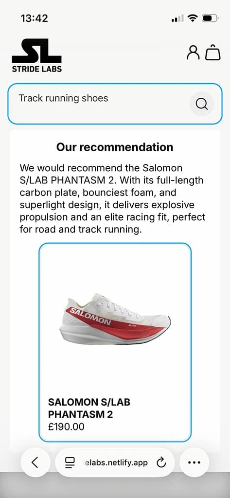 Stride Labs project screenshot 5 - Stride Labs on mobile